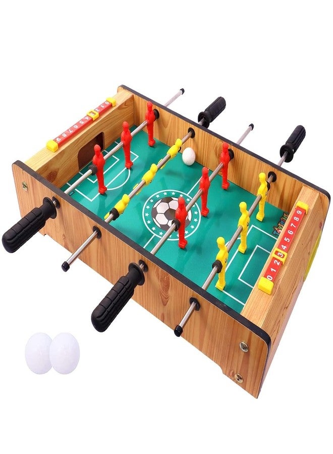 كيدز ماندي لعبة كرة القدم المصغرة للأطفال والكبار | لعبة عائلية ممتعة داخلية | لعبة رياضية مصغرة لكرة القدم المصغرة (صغيرة) - Image 1